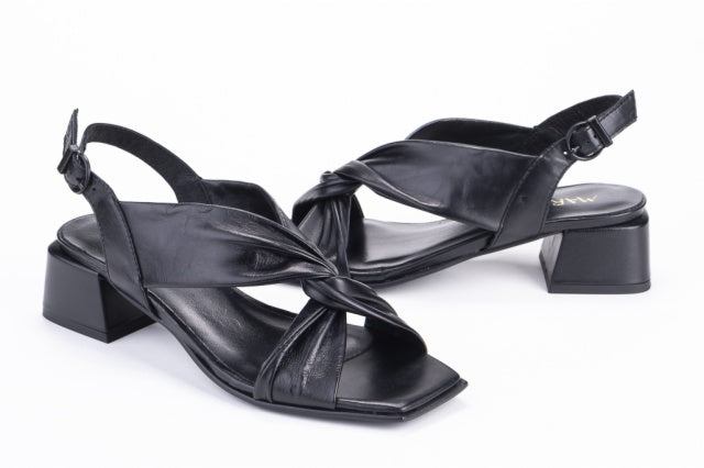 Sandalias Florencia  Negro- Marlinna